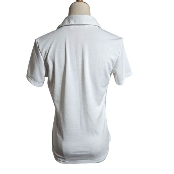 Lady Hagen White Women's Stretch Golf. Polo Shirt - Picture 3 of 7